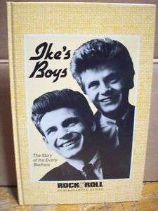 Ikes Boys Story of Everly Brothers HC Book Music LN  
