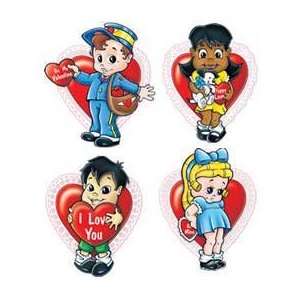  Valentine Kids Cutouts 