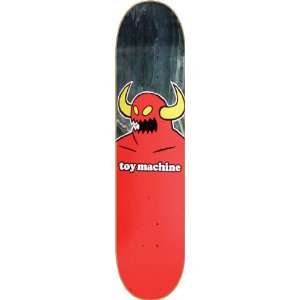 Toy Machine Monster Fiberprime Skateboard Deck   7.75 Fiberprime 