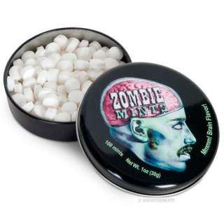 Brain flavored ZOMBIE MINTS Party Favor Kid Gift NEW  