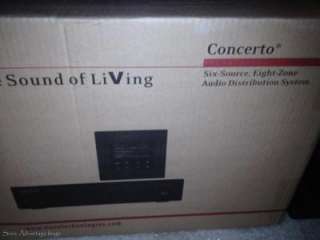 NuVo Grand Concerto Whole House Audio System Home Stereo System 8 Zone 