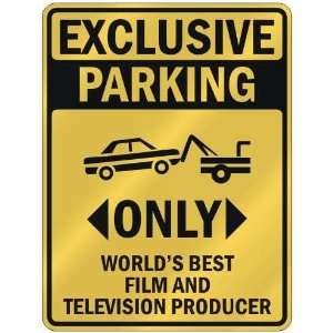   WORLDS BEST FILM AND TELEVISION PRODUCER  PARKING SIGN OCCUPATIONS