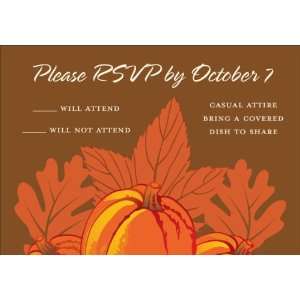  Fall Harvest Response/Thank You Cards
