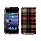 Sumac Life Pink Checker Cover for iPod Touch 4th Generation with 