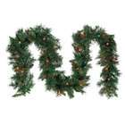 10 in winchester pine garland with 50 clear lights