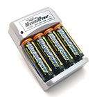   NiMH Battery charger w/h 4 X 2700mAh Nickel Metal Hydride Batteries