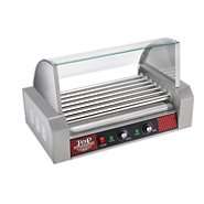   DAWG Commercial Seven Roller Hot Dog Machine With Cover 