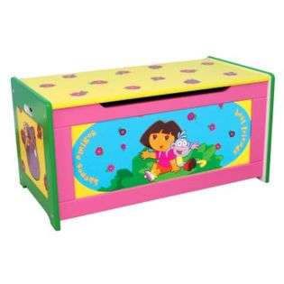 Nickelodeon Dora the Explorer Toy Box  Delta Childrens Baby Furniture 