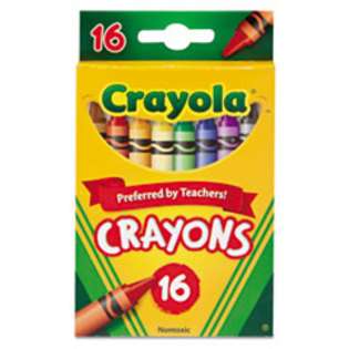 Classic Color Pack Crayons, Wax, 16 Colors per Box  Crayola Computers 
