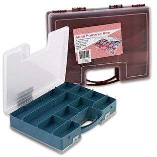 DDI Plastic 30 Compartment Storage Box 8.5 Inches Height(Pack of 24 