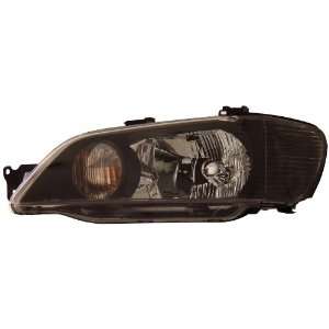  Anzo USA 121101 Mitsubishi Lancer Crystal Black Headlight 
