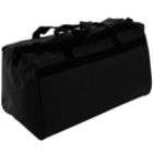 Toppers Cotton Canvas Sport Bag with Shoulder Strap   Black