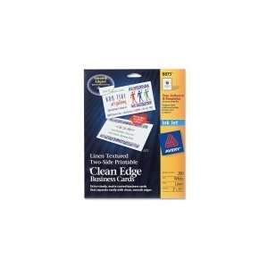  Avery Clean Edge Inkjet Business Card