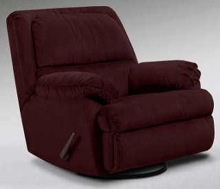 Seneca Upholstery Swivel Glider Recliner    Furniture Gallery 