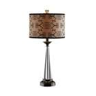   Home Adler Table Lamp with 17 inch diameter Taupe Tapered Drum shade