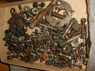 15 LBS. 8N 9N FORD TRACTOR BOLTS NUTS WASHERS ETC. FORD 8N 9N  
