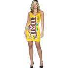 Rasta Imposta M&M Chocolate Peanut Yellow Candy Wrapper Tank Dress 