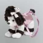 Confetti Girls Sequins & Plush Dog Handbag   Plush Poodle