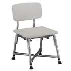    Med, Inc. Ardeatino Bariatric Bath Seat With Back And Square Seat