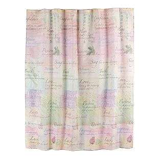 Inspiration Fabric Shower Curtain  Essential Home Bed & Bath Bath 