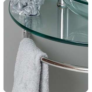   glass sink stainless pedestal  KOKOLS Tools Bathroom Vanity Combos