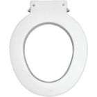 Bemis Round Closed Front Toilet Seat Less Cover, White