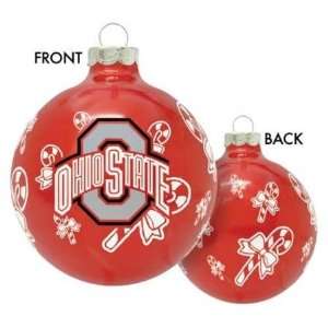  Ohio State Buckeyes NCAA Traditional Round Ornament 