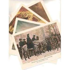 Bicentennial Souvenir Sheets Set of 4 13 31 Cent US Postage Stamps 