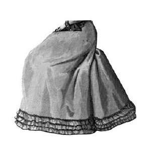  1897 Basic 3 Gore Skirt Pattern 