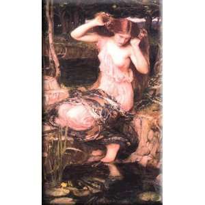  Lamia 9x16 Streched Canvas Art by Waterhouse, John William 