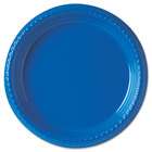 SOLO CUPS PS95B0099CT Plastic Plates, 9, Blue, 500/Carton SOLO Cup 
