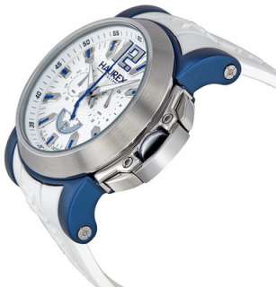 Haurex Italy San Marco Chronograph Blue Aluminum Mens Watch 3D370UWB 