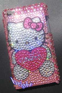 Hello Kitty Bling Diamond Case For iPod Touch 4G 4th  