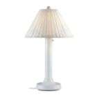 Patio Living Concepts White Shangri La 30 inch high Table Lamp with 