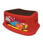 Disney Cars Lightning McQueen Step Stool With Storage