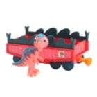 Learning Curve DINOSAUR TRAIN MOOKIE WITH TRAIN CAR COLLECTIBLE