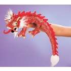 Folkmanis Puppets RED CHINESE DRAGON Plush Hand Puppet