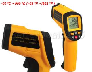 Non Contact IR Laser Infrared Digital Thermometer Gun  50 ºC ~ 900 