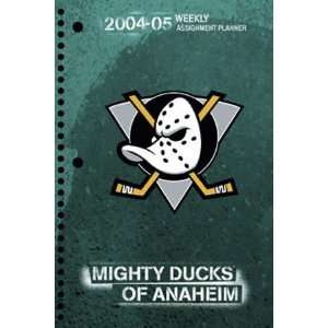 Anaheim Ducks 2004 05 Academic Weekly Planner Sports 