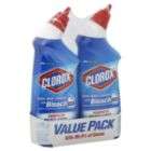 Clorox Toilet Bowl Cleaner, with Bleach, Value Pack, 2   24 fl oz (1.5 