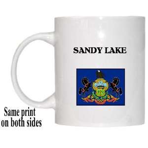  US State Flag   SANDY LAKE, Pennsylvania (PA) Mug 
