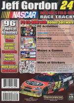 NASCAR JEFF GORDON Coloring Book Stickers CDRom & MORE  