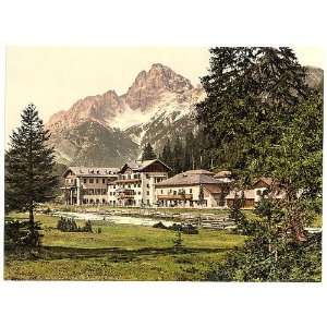   Schluderbach,Toblach,South Tyrol,Suditrol,Italy,1890s