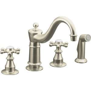  Kohler K 158 3 BN Kitchen Faucets   Two Handle Faucets 