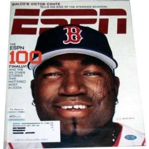 David Ortiz ESPN Magazine 12/20/2004   Autographed MLB Magazines 