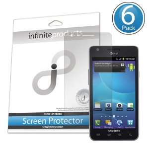  Protector Film for Samsung Galaxy S II / Attain   (6 Pack) Clear