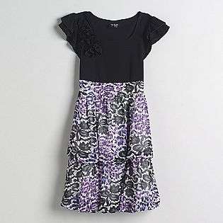   Sleeve Tiered Bottom Dress  Wrapper Clothing Girls Dresses & Skirts