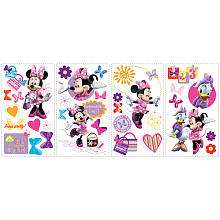Roommates Mickey & Friends Minnie Mouse Bow tique Peel & Stick Wall 