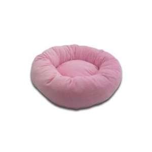 Minky Valour Donut Bed In Pink 