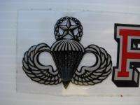Decals (2), U S Army Paratrooper with Basic or Master Wing  